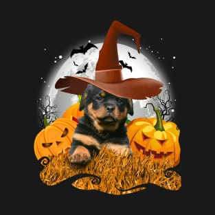 Halloween rottweiler dog T-Shirt