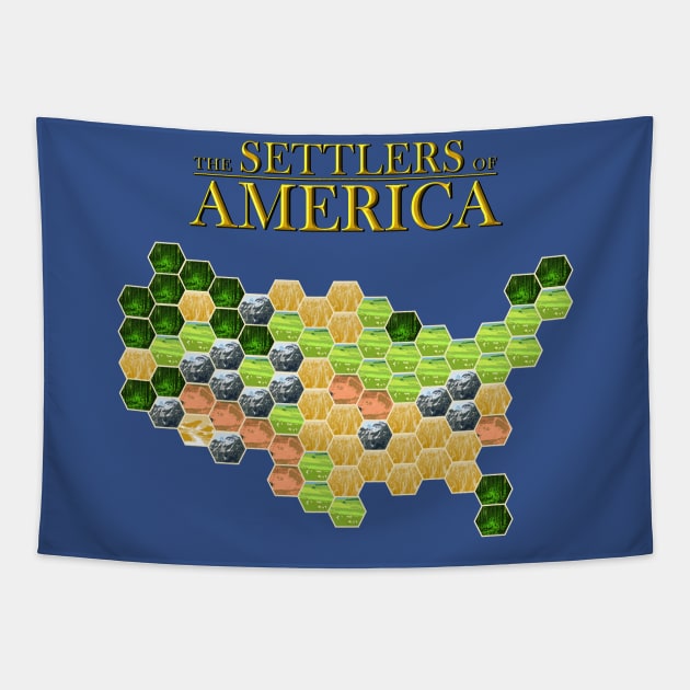 Settlers of America Tapestry by IORS