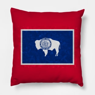 State flag of Wyoming Pillow