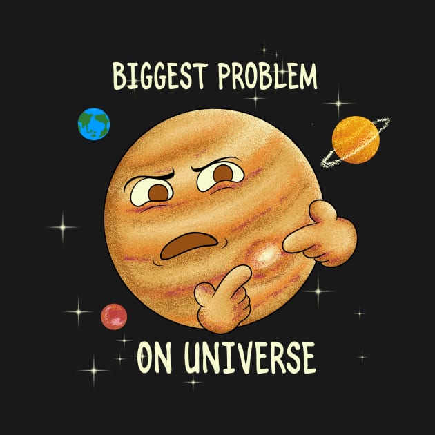 biggest problem in universe by opoyostudio