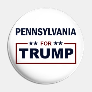 Pennsylvania for Trump Pin