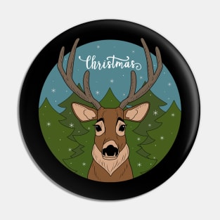 Reindeer Pin