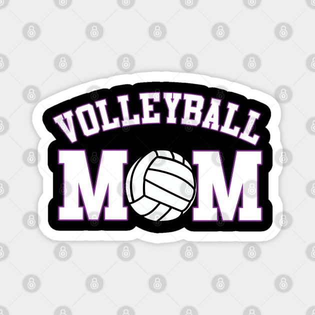 Volleyball Mom Magnet by tropicalteesshop