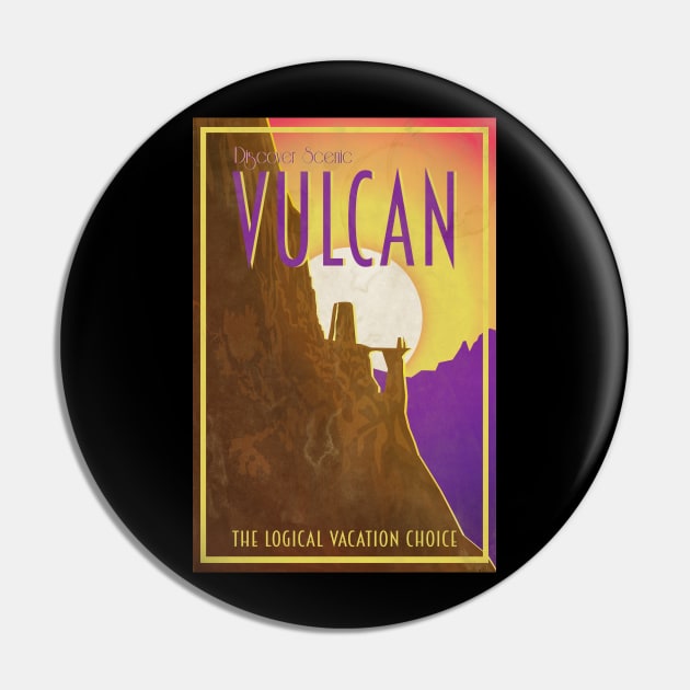 Discover Scenic Vulcan Pin by aparttimeturtle