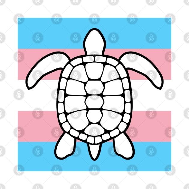 pride turtles - trans by goblinbabe