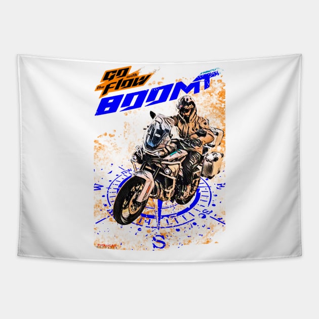 CF moto 800mt Big Trail Tapestry by EvolutionMotoarte