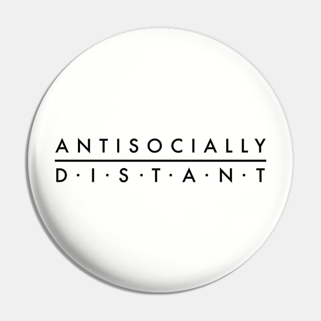 Antisocially Distant Pin by Breathing_Room