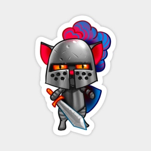 Cat knight Magnet