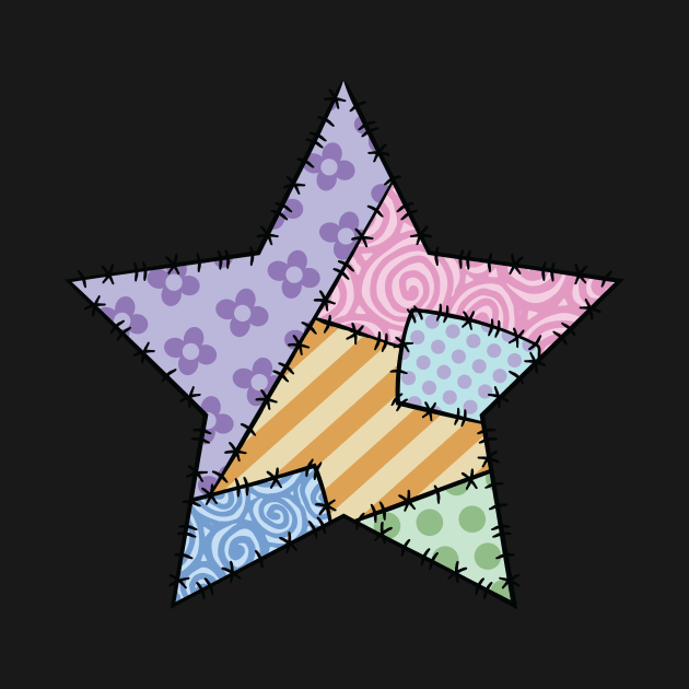 Patchwork star by Laura_Nagel
