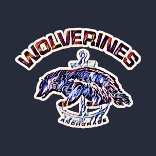 Anchorage Wolverines Hockey T-Shirt