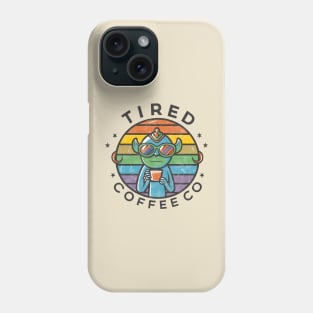 Caffeinated Cosmos - The Java-Sipping Martian Phone Case