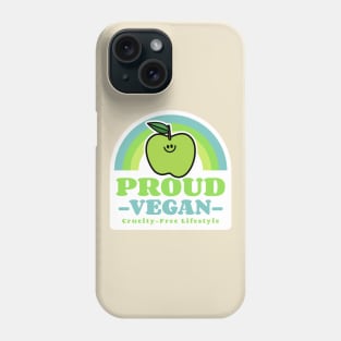 Proud Vegan Cruelty Free Lifestyle vegetarian Phone Case