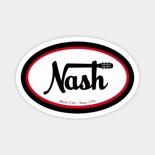 Nash Nashville Music logo Magnet