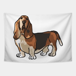 Basset Hound Dog Tapestry