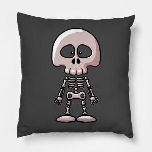 Cartoon Skeleton Pillow