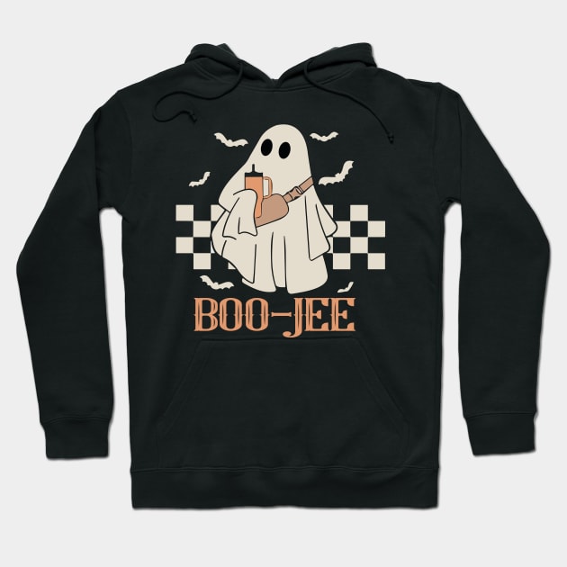 Boo Jee Spooky Season Cute Ghost Halloween Costume Boujee Sweatshirt