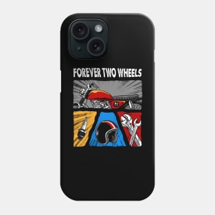 two wheel Phone Case