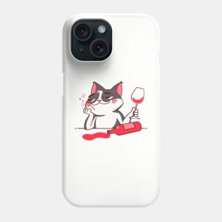 Wine Cat Phone Case