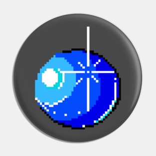 Blue mana Orb Pin