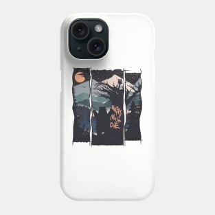 Orange Moon (Front and Back) Phone Case