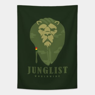 Junglist Worldwide Movement ( Cammo Edition ) Tapestry