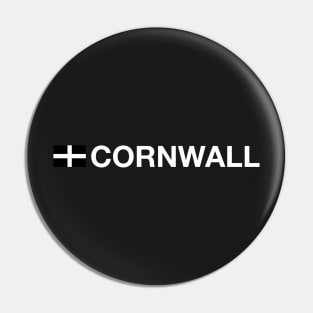 Cornwall County Flag - England Pin