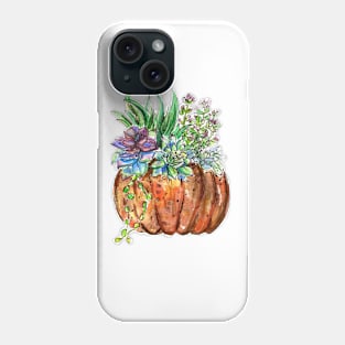 Succulent Pumpkin Phone Case