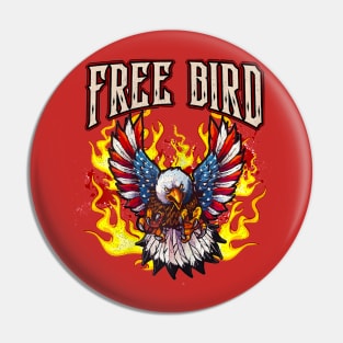 Fire Bird Pin