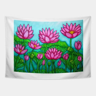 Lotus Bliss II Tapestry