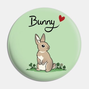 Bunny Love Pin