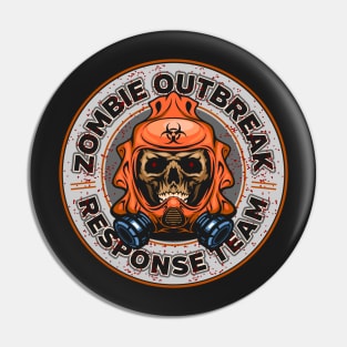 Zombie Outbreak Response Team Pin