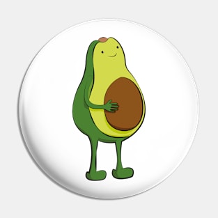 Avocado men Pin