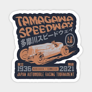 Tamagawa Speedway Magnet