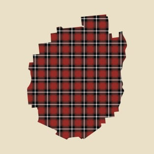 Red Plaid Adirondack Park T-Shirt