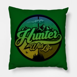 Green Wild Hunter Pillow