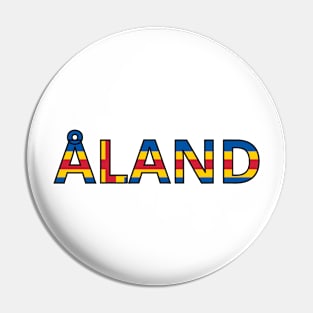 Drapeau Åland Pin