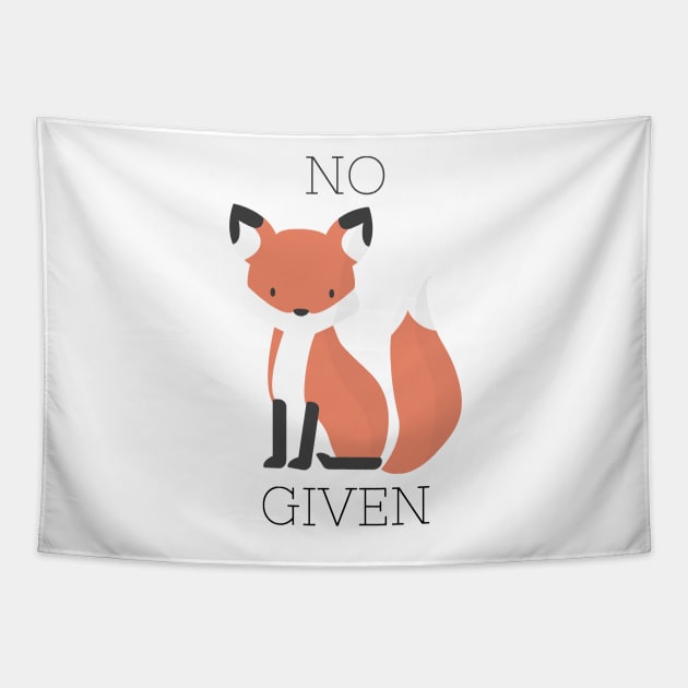 No Fox Given Tapestry by annmariestowe