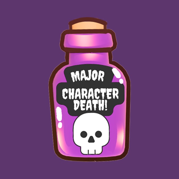 Major Character Death Drink by VelvepeachShop