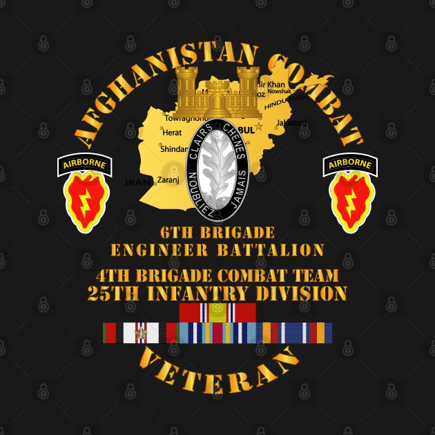 Afghanistan - Vet - 6th Bde Eng Bn - 4th BCT 25th ID w AFGHAN SVC by twix123844