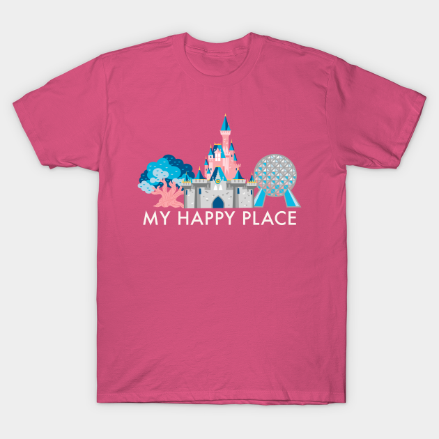 My happy placeS - Wdw - T-Shirt