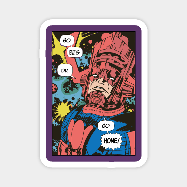 Go Big (Galactus) Magnet by SlurpShop