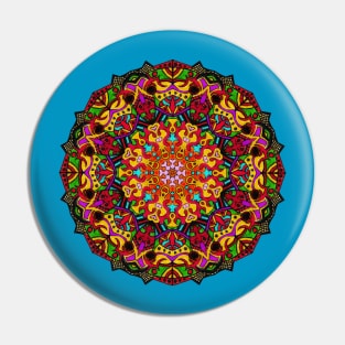 Indigo Child Mandala Pin