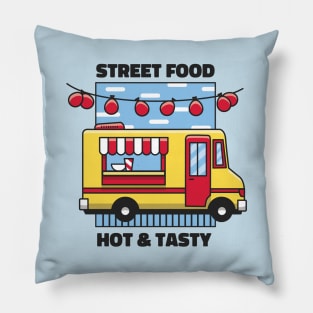 Food truck Quote Pillow