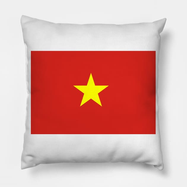Flag of Vietnam Pillow by COUNTRY FLAGS