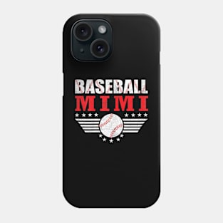 Womens Womens Baseball Mimi Ball Mimi Mothers Day Phone Case