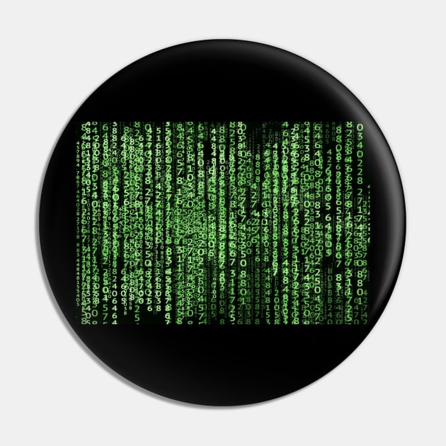 Matrix Scroller Pin by LefTEE Designs