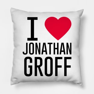 I heart Jonathan Groff Pillow