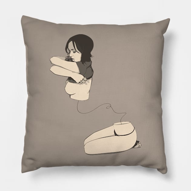 Balloon Pillow by MSB_Art