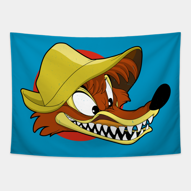splash mountain brer fox vintage Splash Mountain Tapestry TeePublic