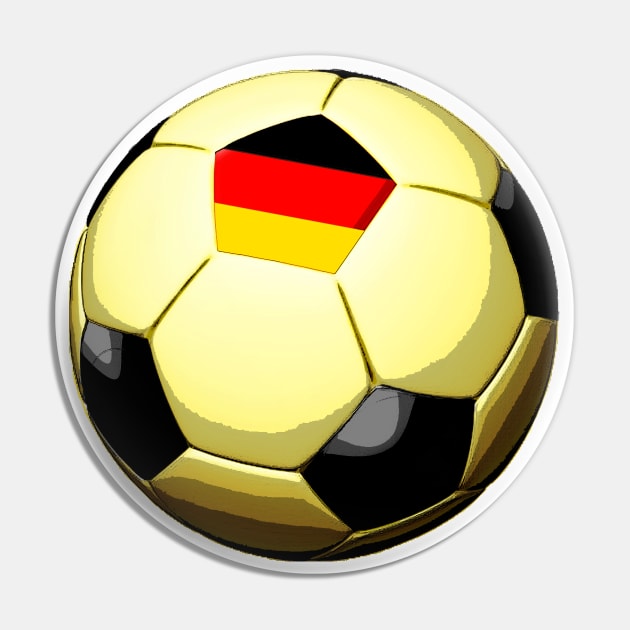 Germany Soccer Pin by asaiphoto